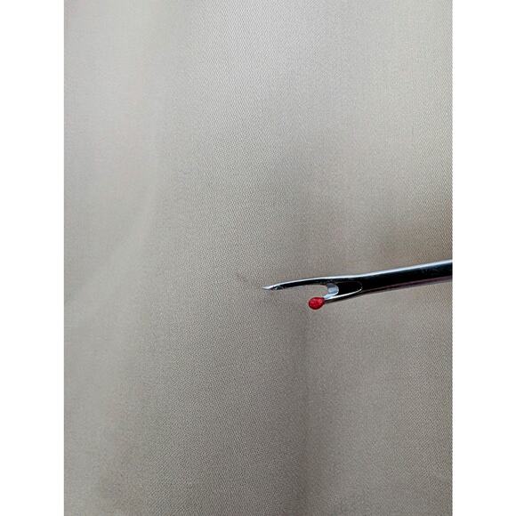 Carolina Herrera Tan Cotton Skirt US Size 10 Women’s Mini Knee Length Designer - Picture 8 of 10